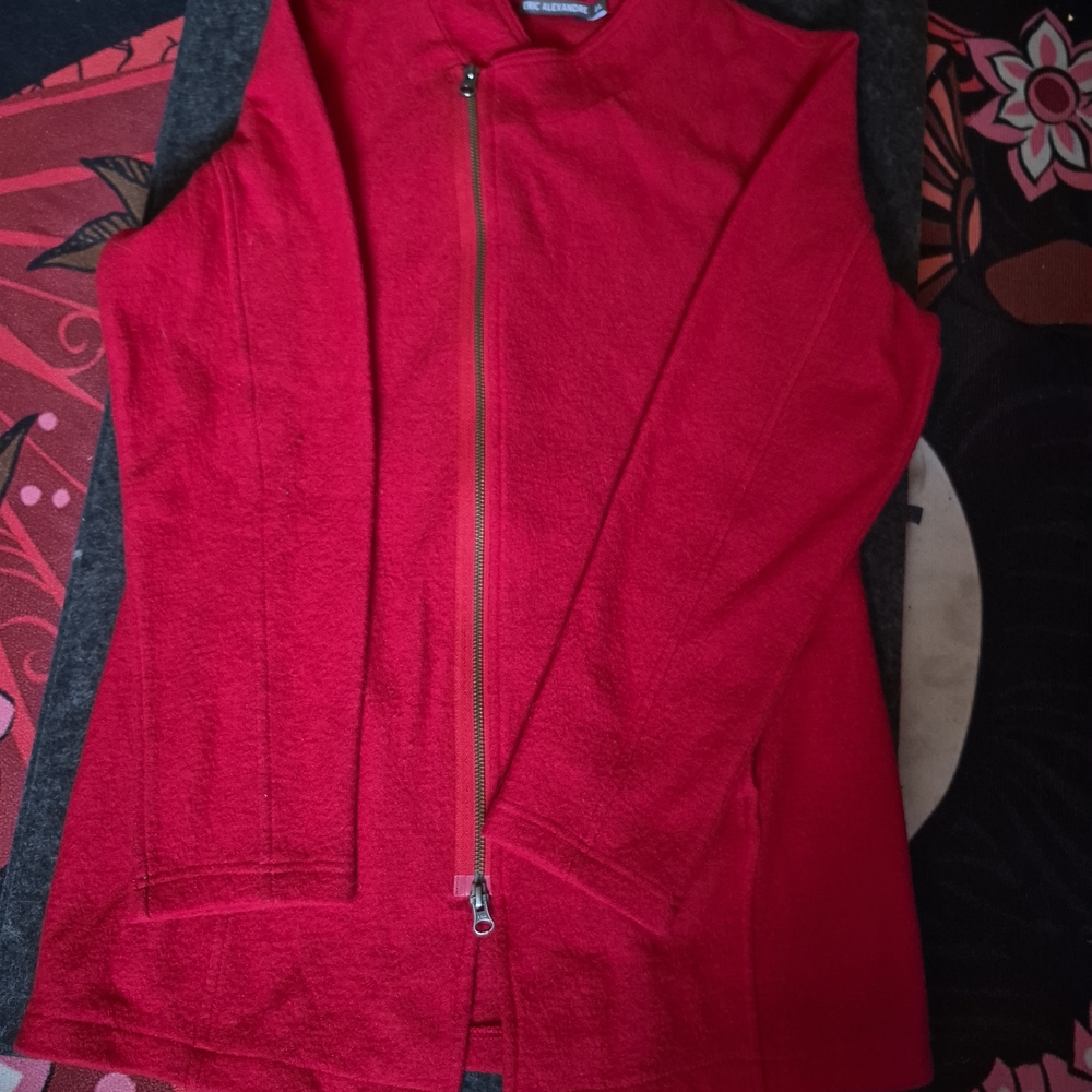 MaxMara Vibrant Red Women's Blazer